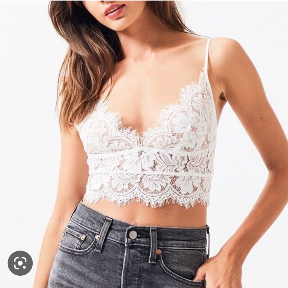 Pacsun Lottie moss lace bralette top